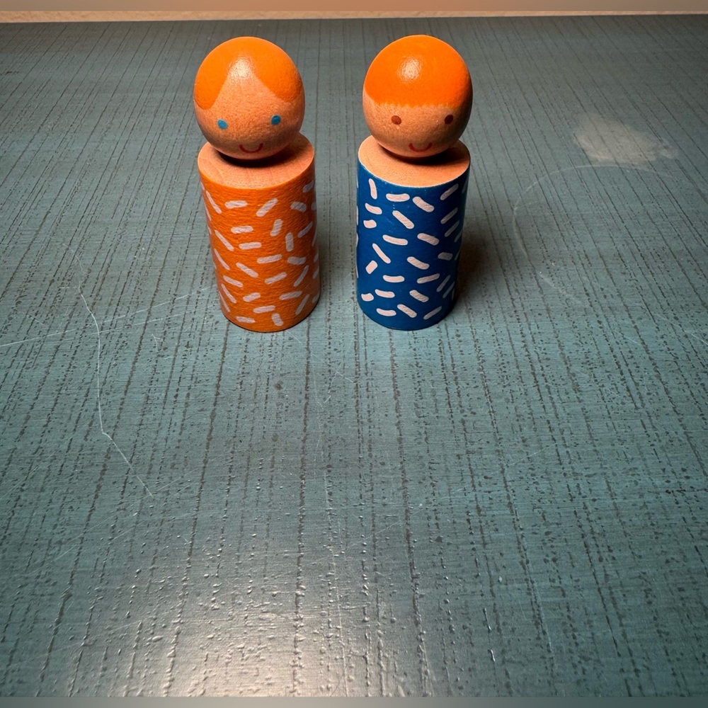 Early Learning Centre wooden Peg people